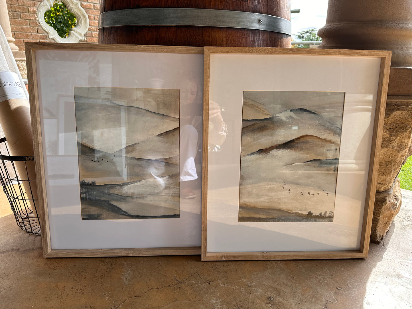 Savior of Swallows - Set of 2 A3 Originals (Canvas Sheet)